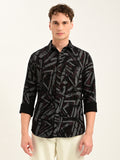 Skinheads Dobby Printed Shirt