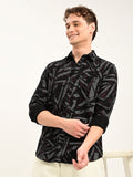 Skinheads Dobby Printed Shirt