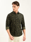 Skinheads Dobby Printed Shirt