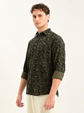 Skinheads Dobby Printed Shirt