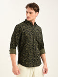 Skinheads Dobby Printed Shirt