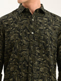 Skinheads Dobby Printed Shirt