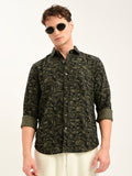 Skinheads Dobby Printed Shirt