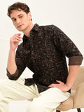 Skinheads Dobby Printed Shirt