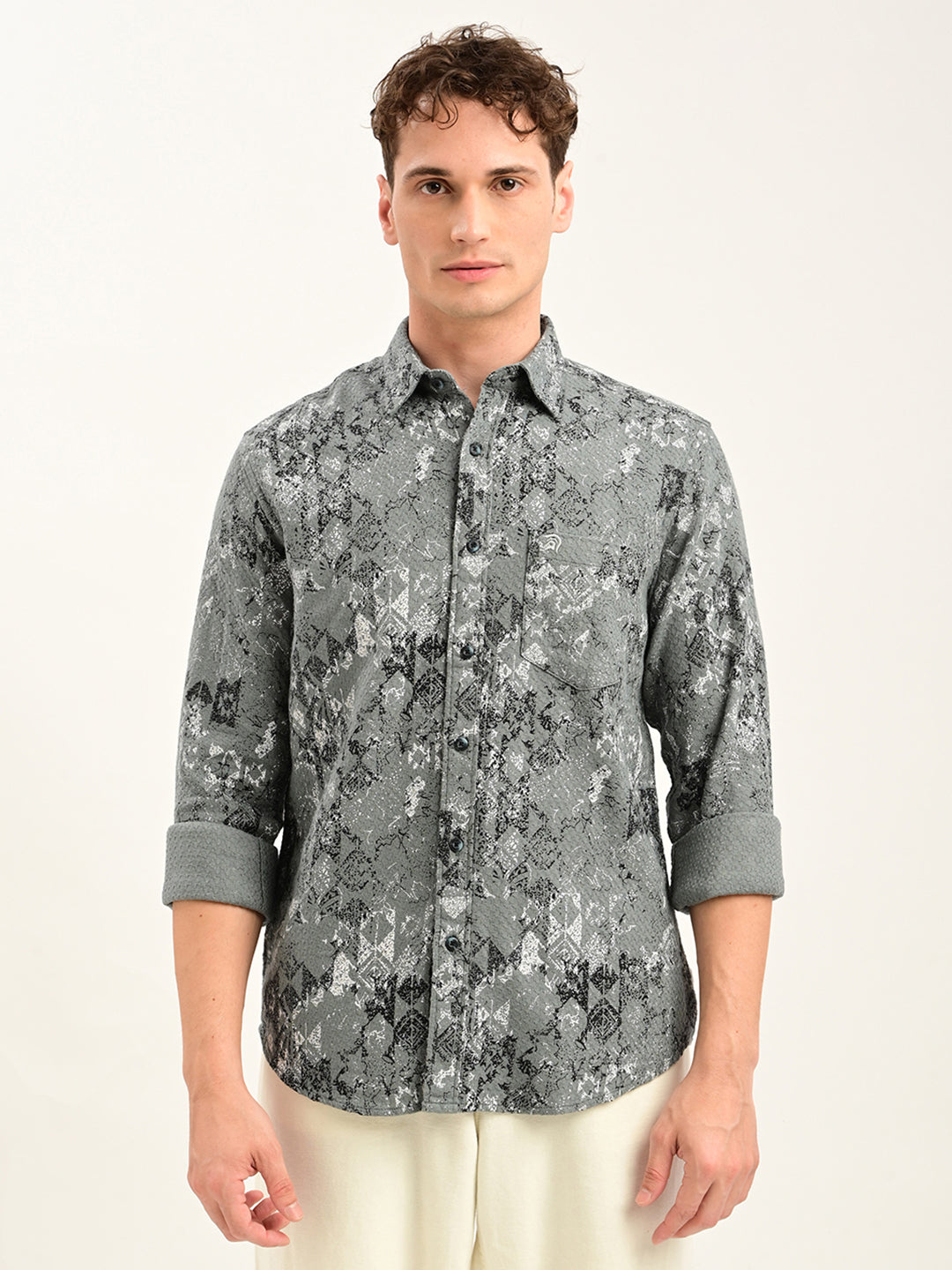 Skinheads Printed Shirt