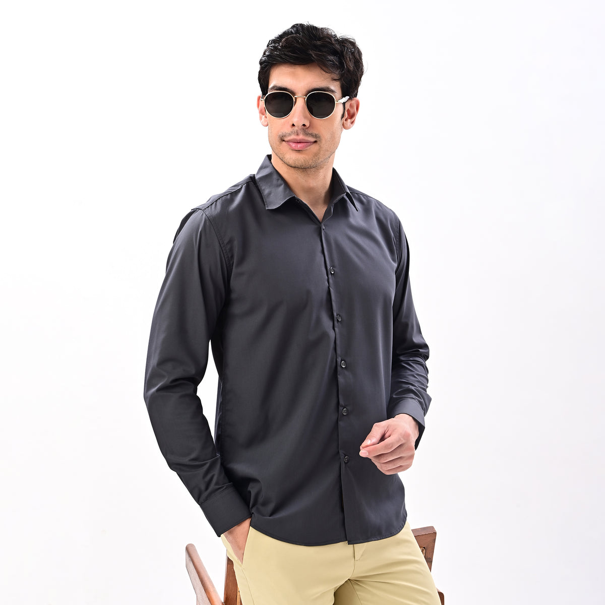 Gangsta Plain Shirts