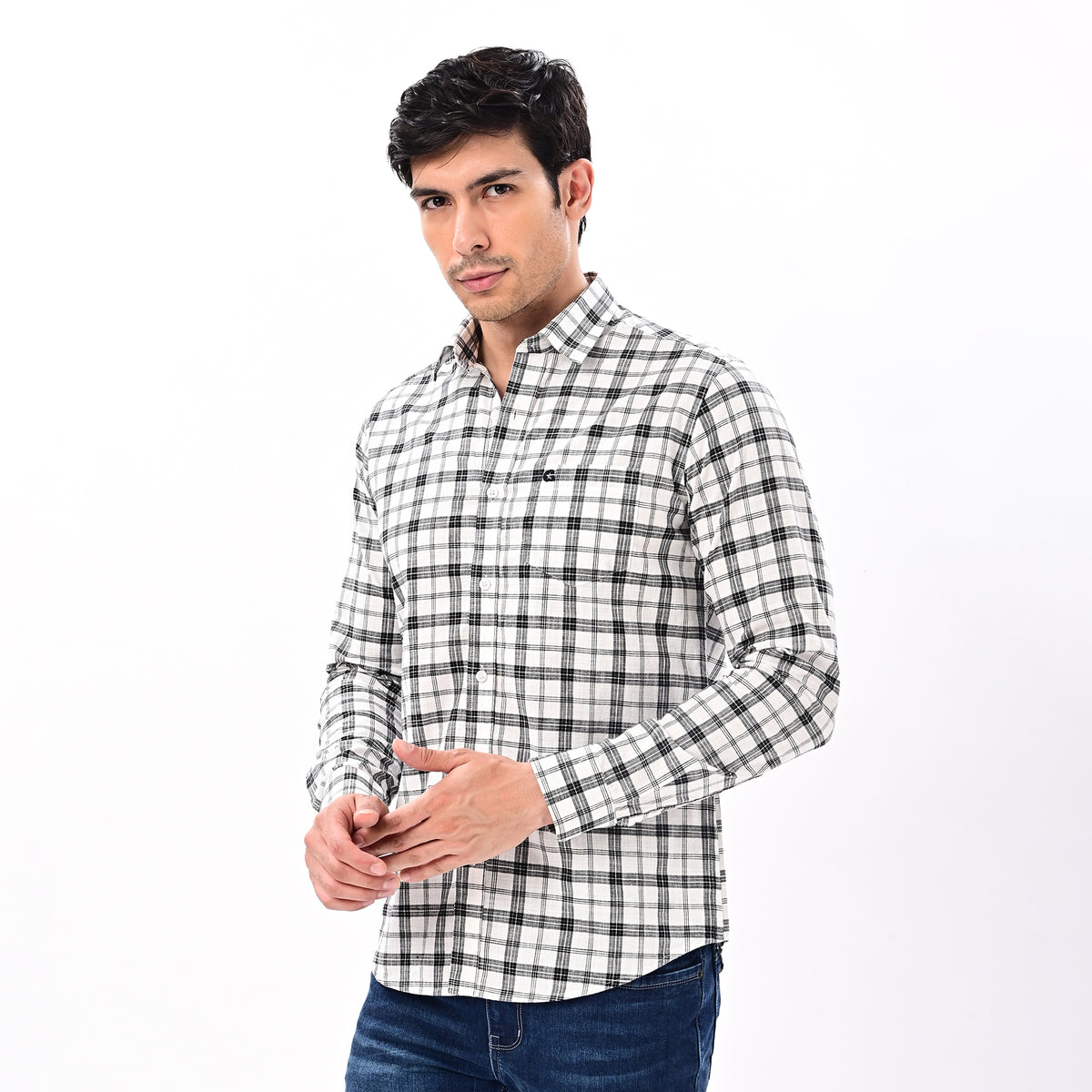 Gangsta Checks Shirt