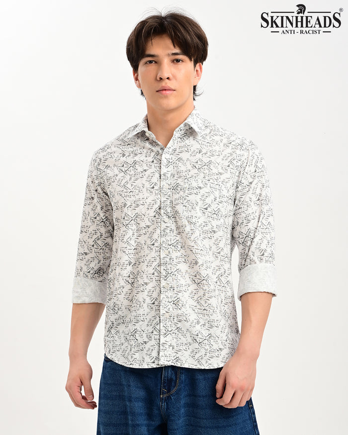 SKINHEADS PRINTED SHIRT