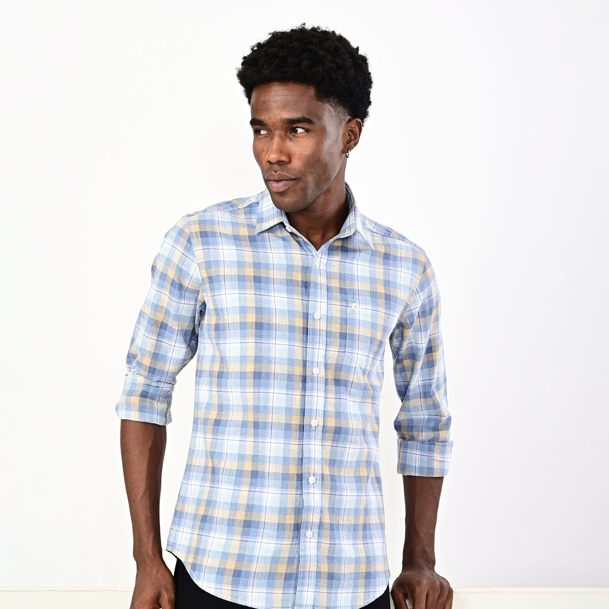 Gangsta Checks Shirt