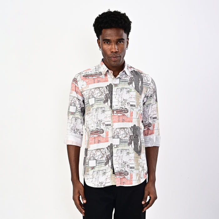 SKINHEADS Printed Shirt