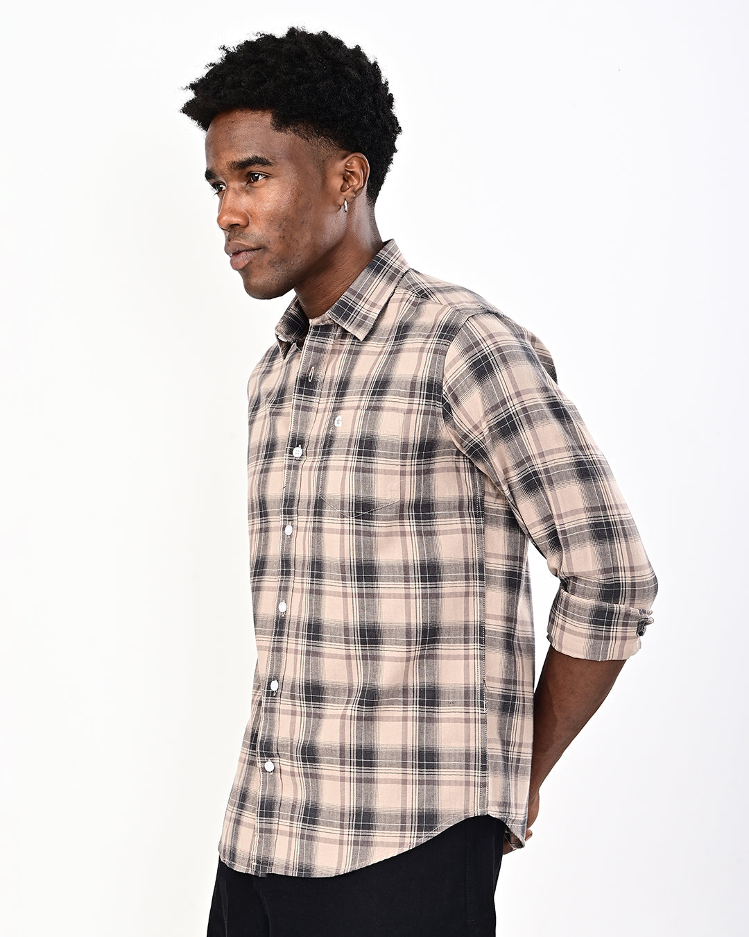 GANGSTA CHECK SHIRT