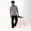 Gangsta Checks Shirt