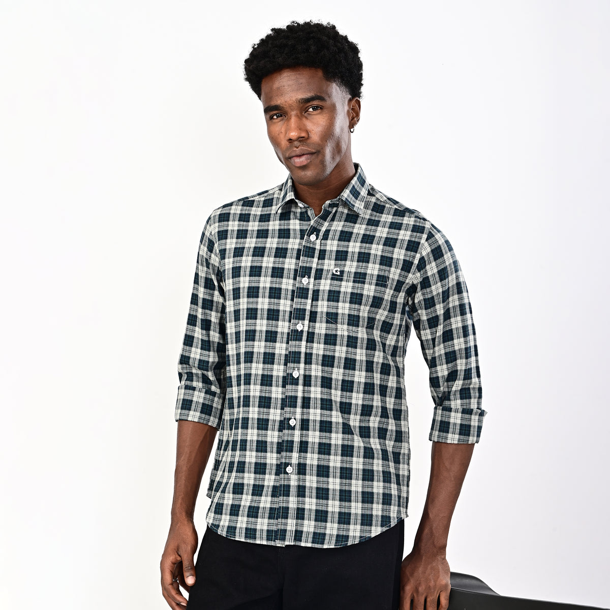 Gangsta Checks Shirt