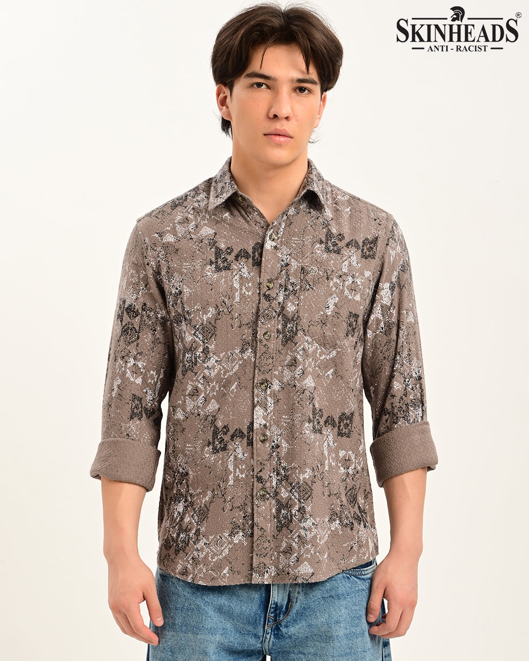 SKINHEADS PRINTED SHIRT