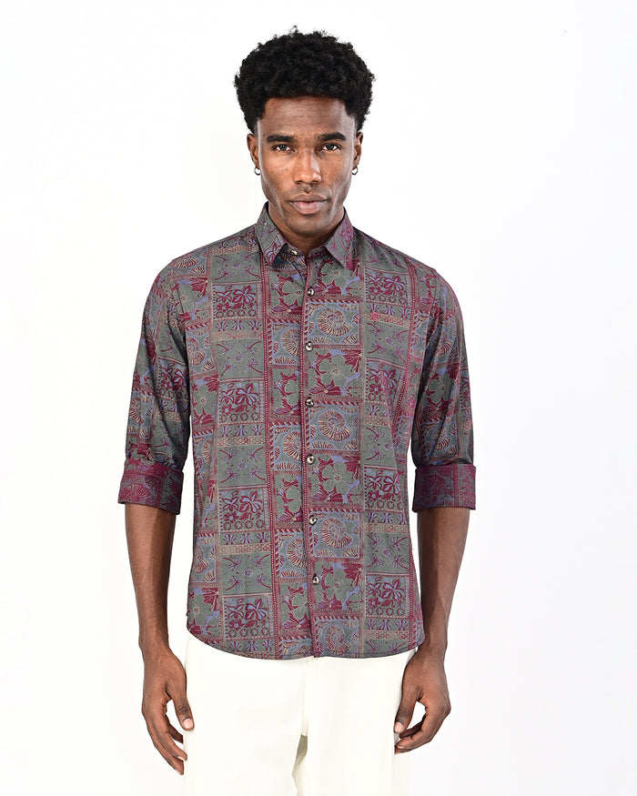 SKINHEADS PRINTED SHIRT