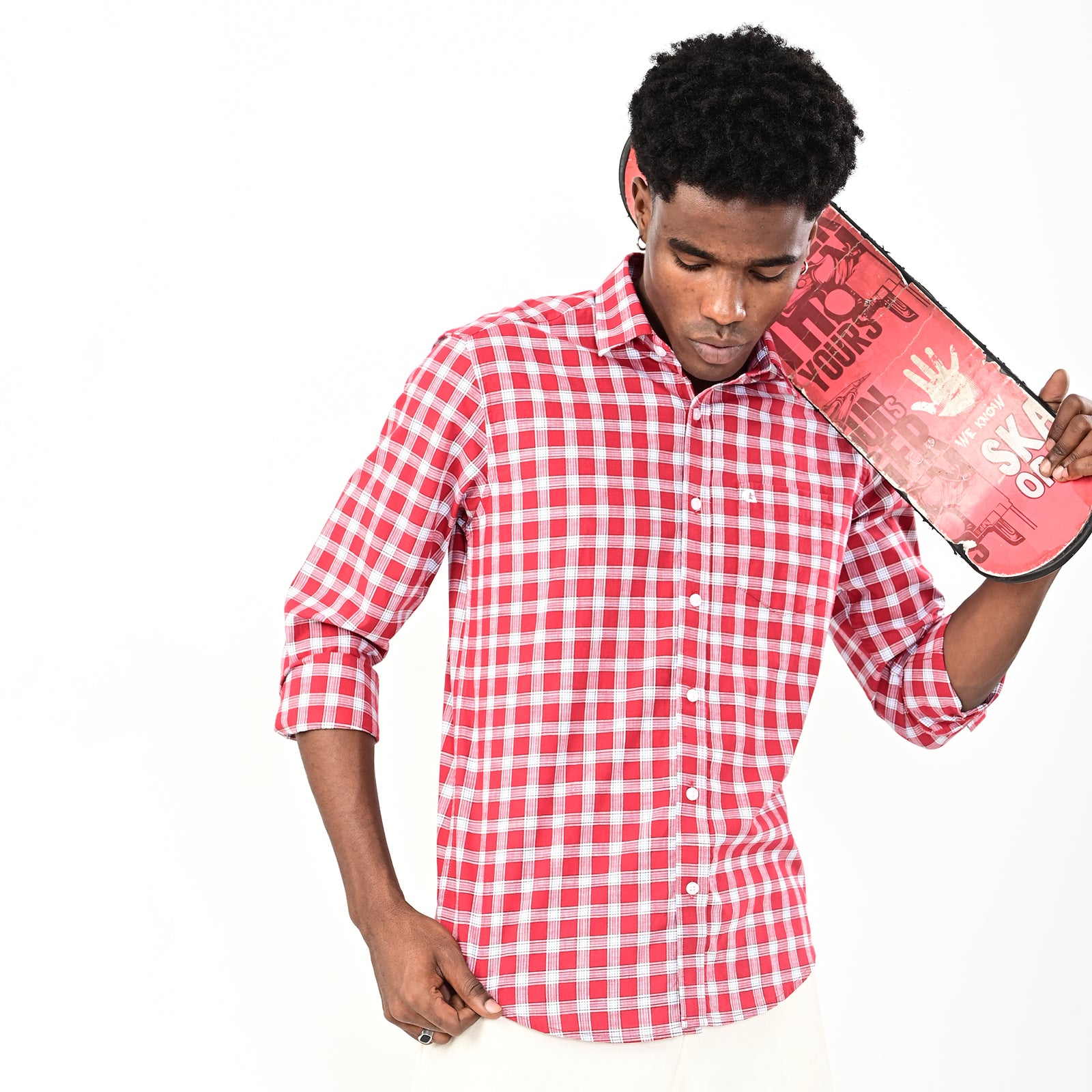 Gangsta Checks Shirt