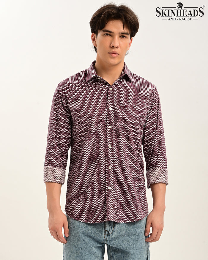 SKINHEADS PRINTED SHIRT