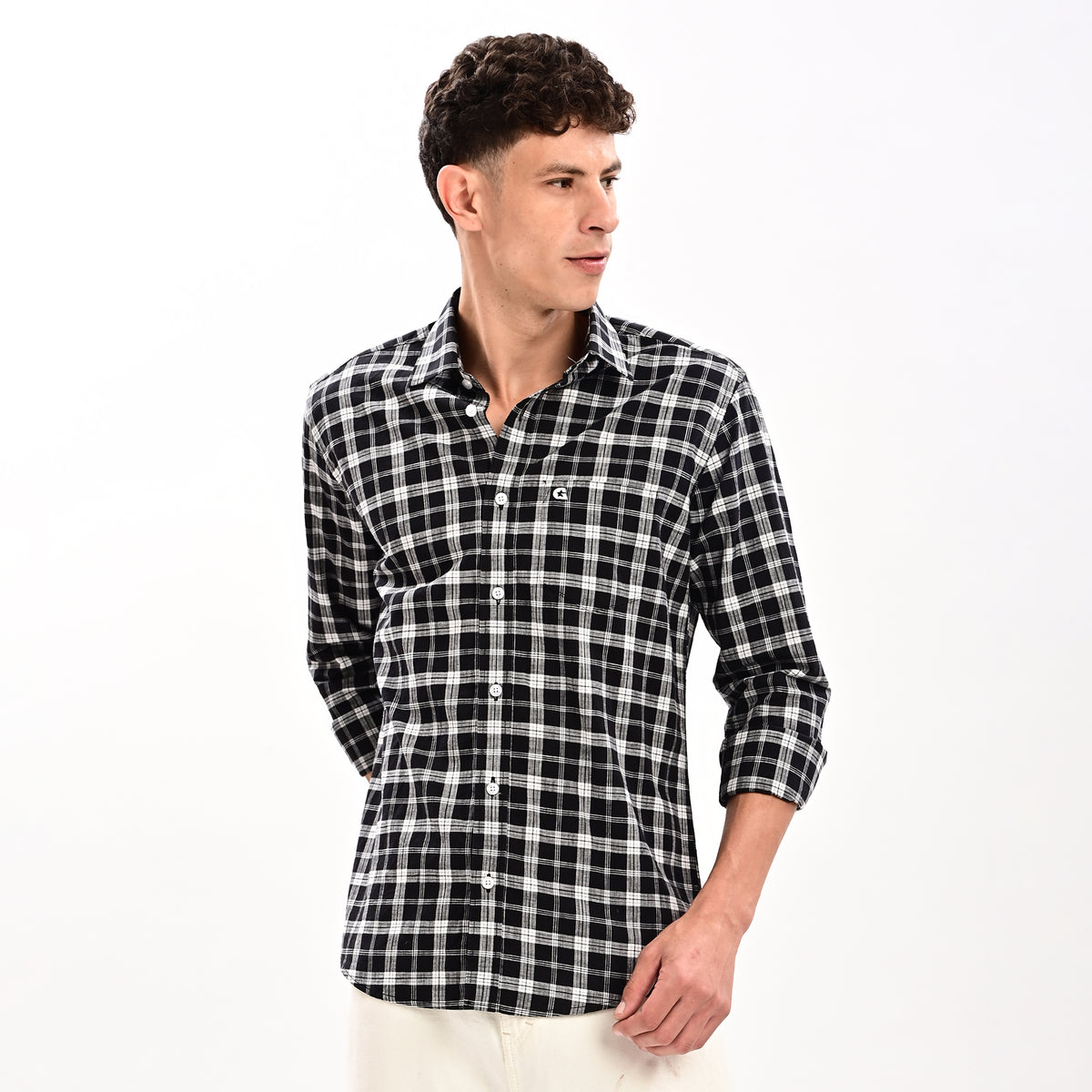Gangsta Checks Shirt