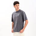 Gangsta DK Blue Drop Shoulder T-Shirt