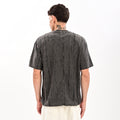 Gangsta Black Drop Shoulder T-Shirt