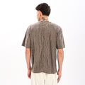 Gangsta Coffee Drop Shoulder T-Shirt