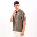 Gangsta Coffee Drop Shoulder T-Shirt