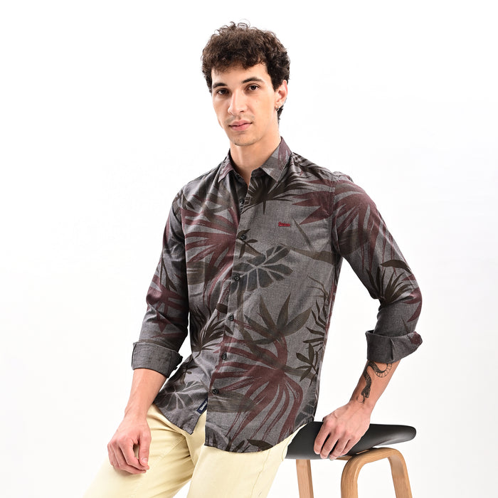 Gangsta Printed Shirt