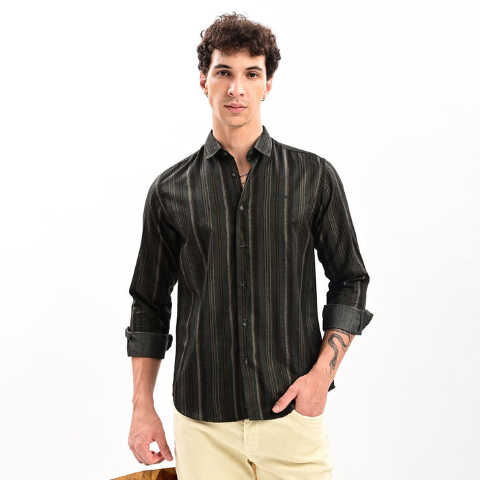 Gangsta Printed Shirt