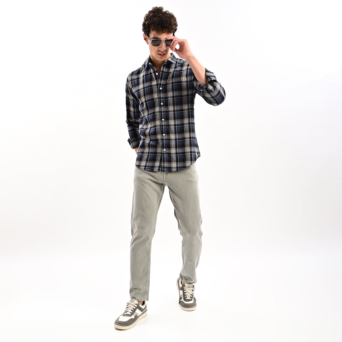 GANGSTA CHECK SHIRT