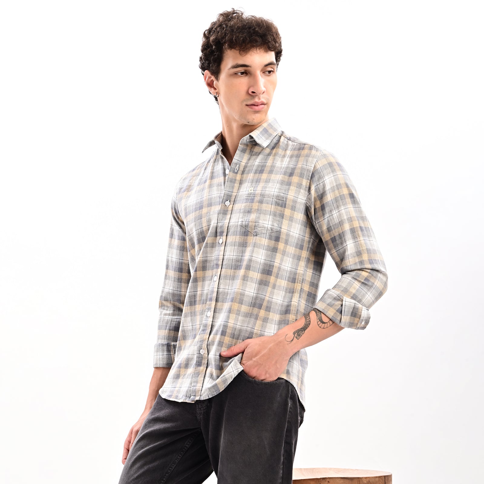 Gangsta Checks Shirts