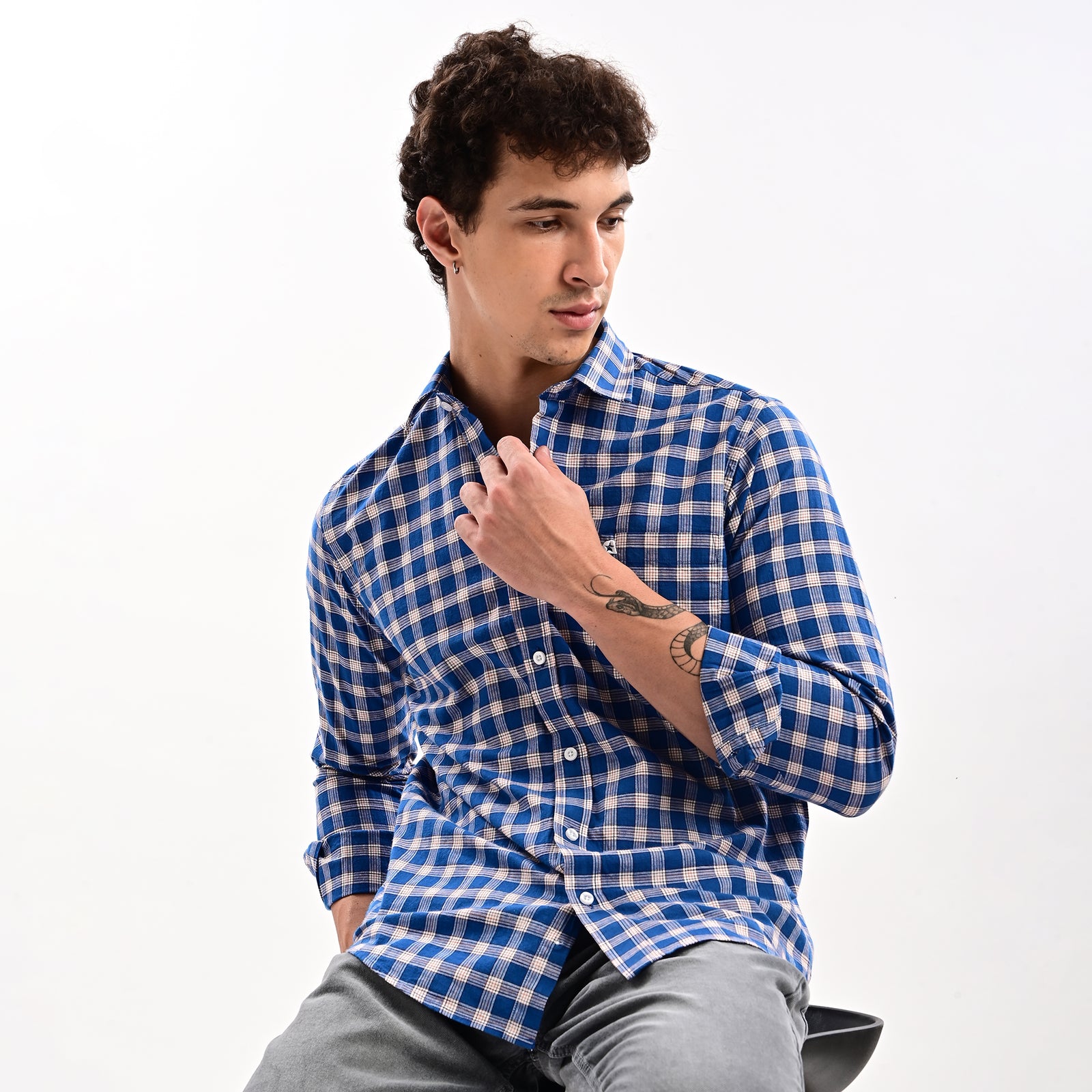 Gangsta Checks Shirts
