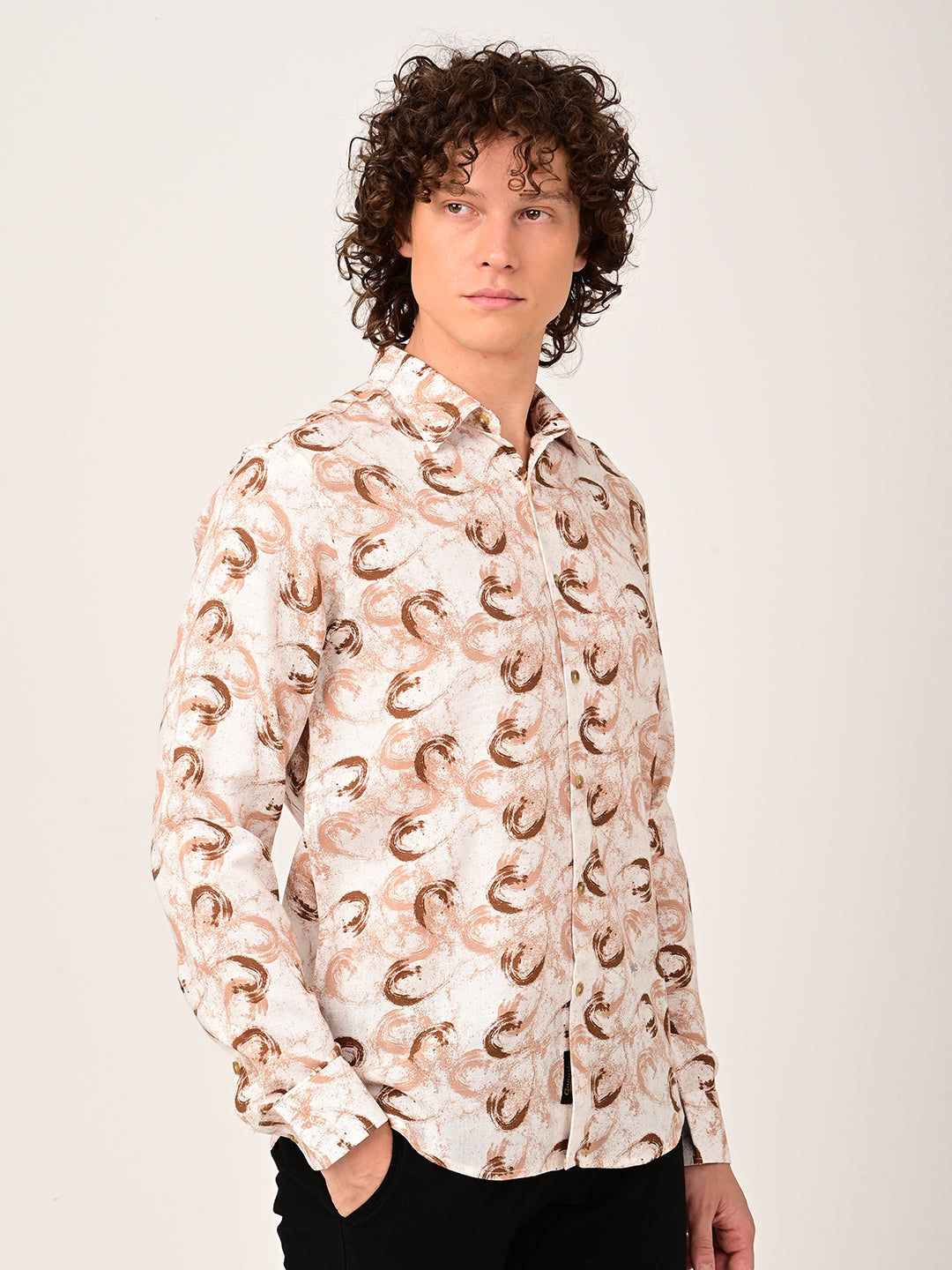 GANGSTA PRINTED SHIRT