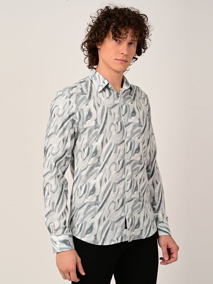 GANGSTA PRINTED SHIRT