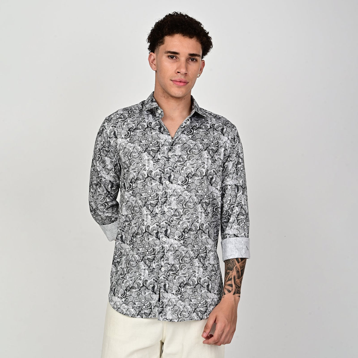 Skinheads Printed Shirt