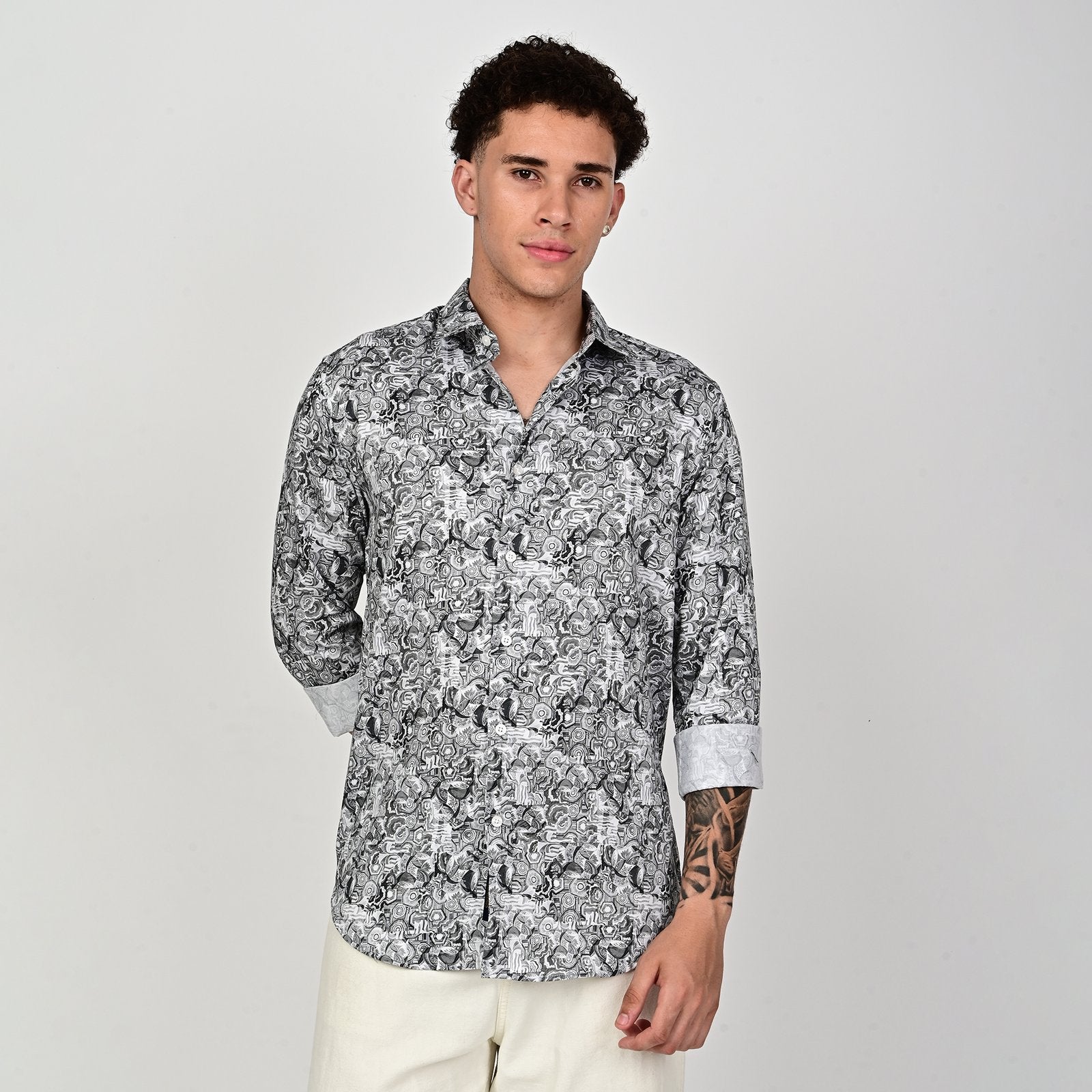 Skinheads Printed Shirt