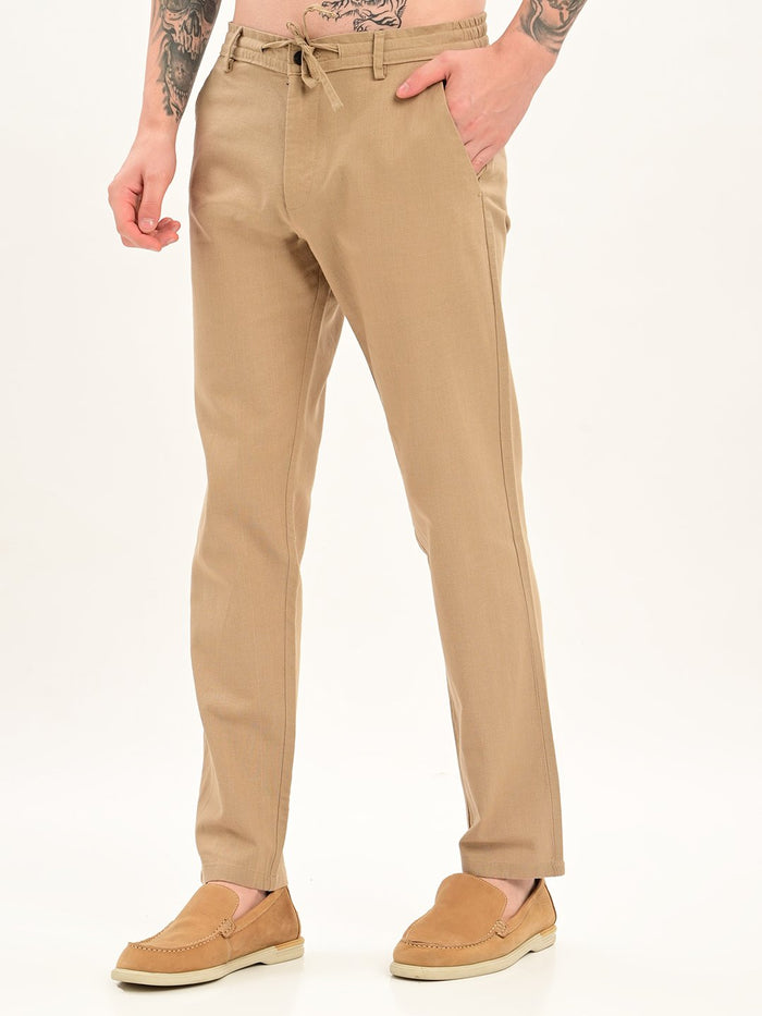 Gangsta linen blend chino