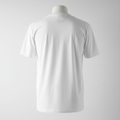 Short sleeve t-shirt back view studio
